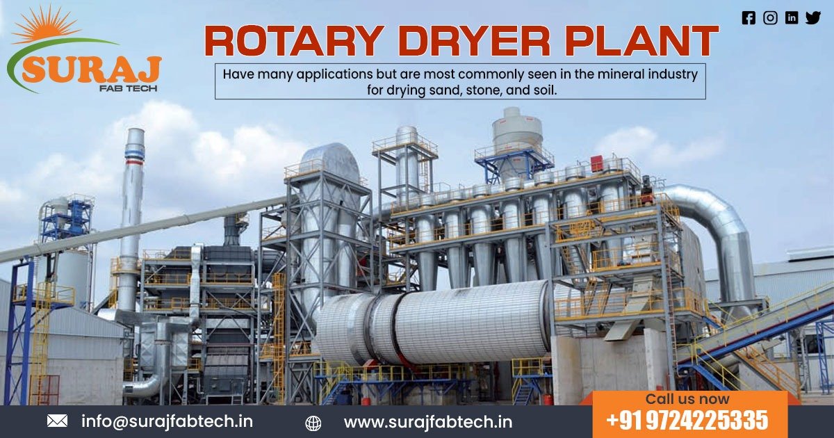 Rotary Dryer Plant in Uttar Pradesh