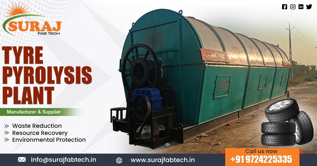 Tyre Pyrolysis Plant in Maharashtra