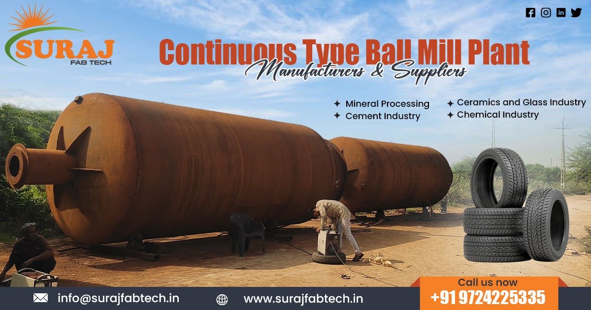 Continues Type Ball Mill Plant in Maharashtra
