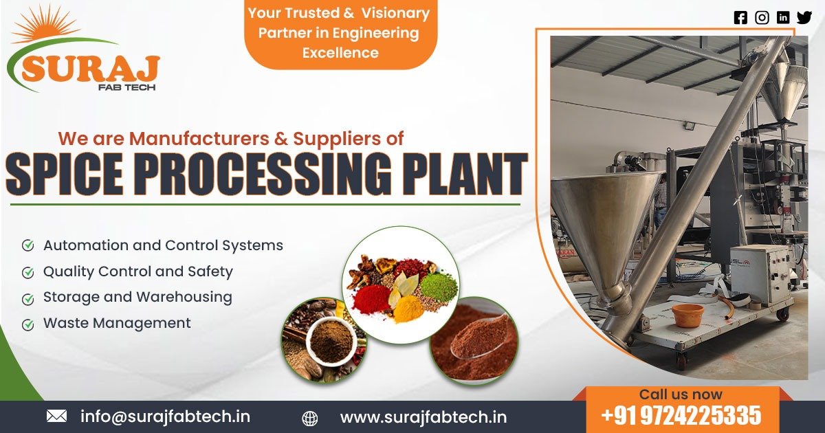 Spice Processing Plant in Gujarat