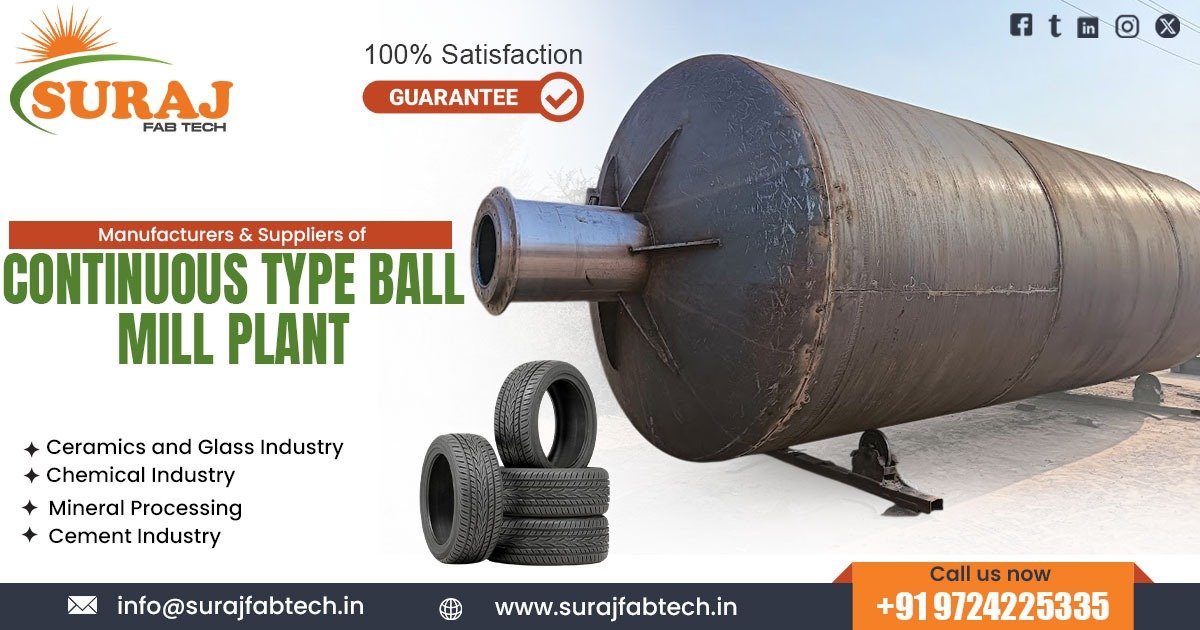 Continuous Type Ball Mill Plant in Andhra Pradesh