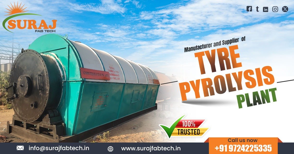 Tyre Pyrolysis Plant in Madhya Pradesh