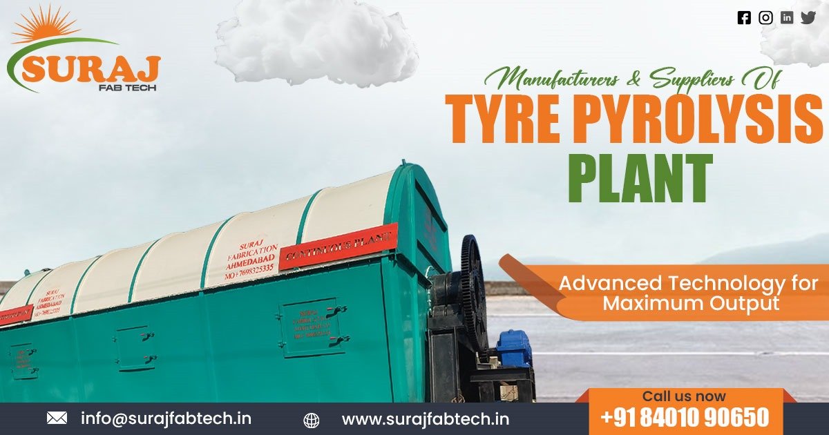 Tyre Pyrolysis Plant