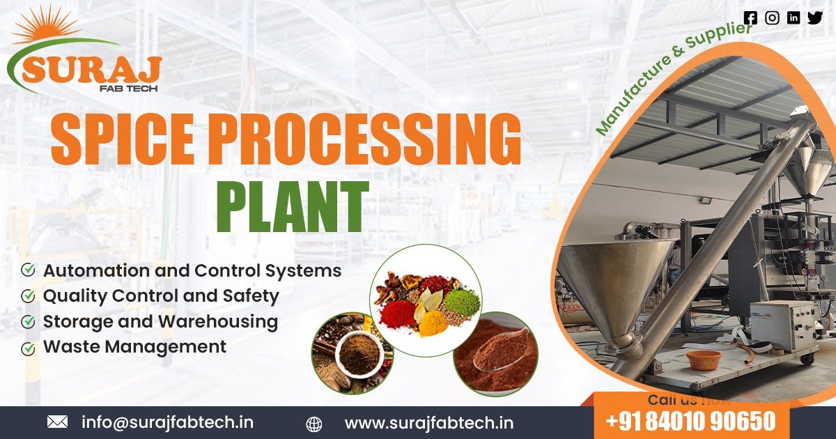 Spice Processing Plant in Assam