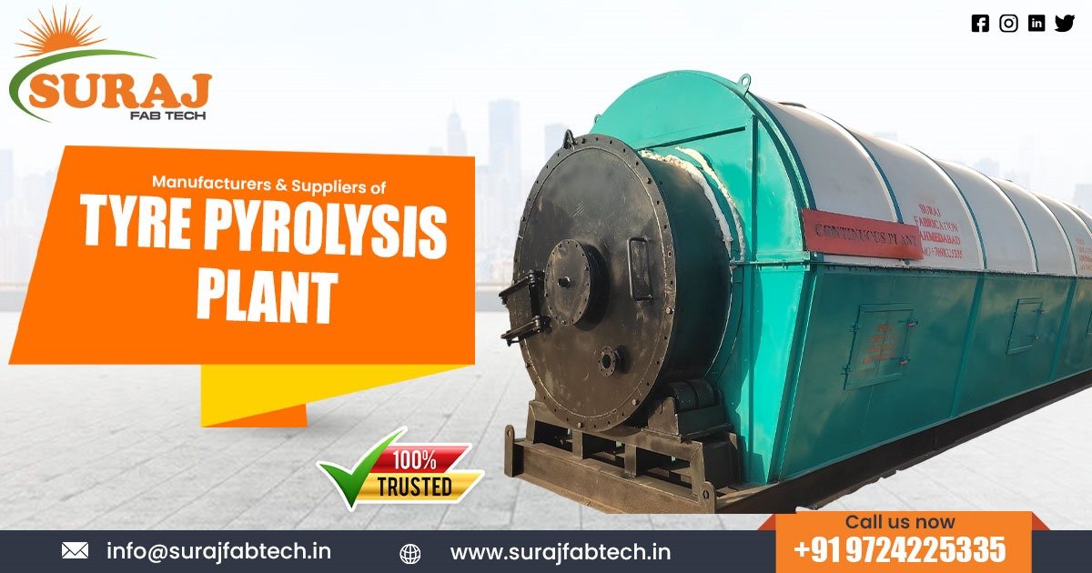 Tyre Pyrolysis Plant in Telangana
