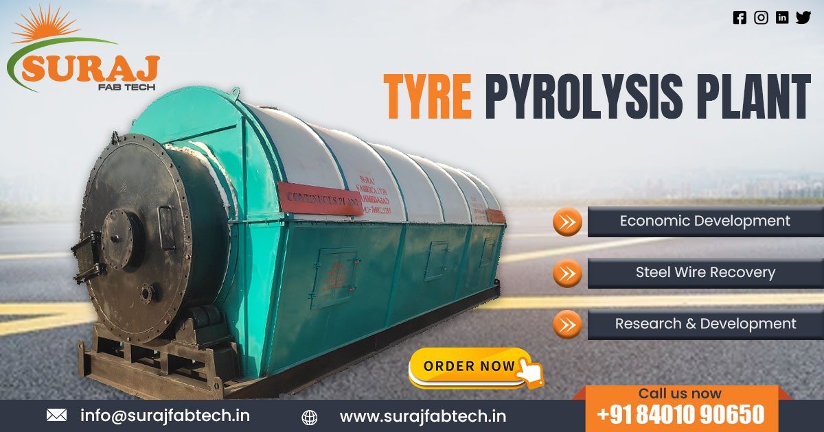 Tyre Pyrolysis Plant in Kerala