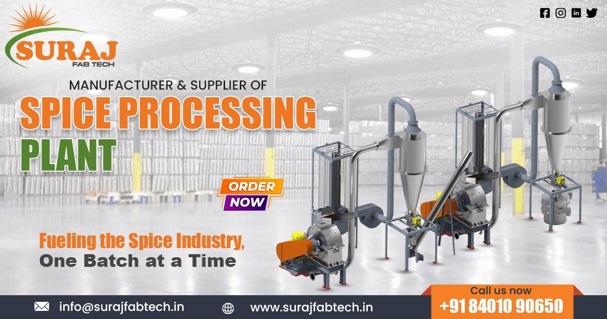 Supplier of Spice Processing Plant in Assam