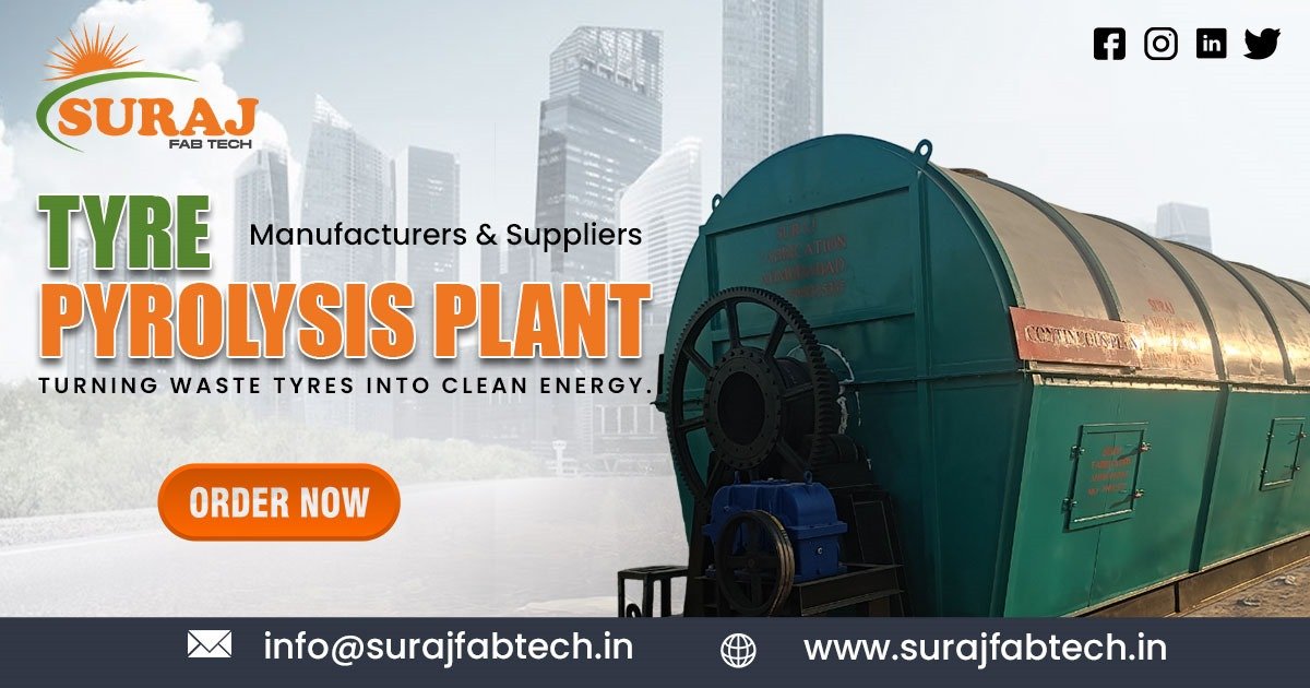 Manufacturer of Fully Automatic Tyre Pyrolysis Plant