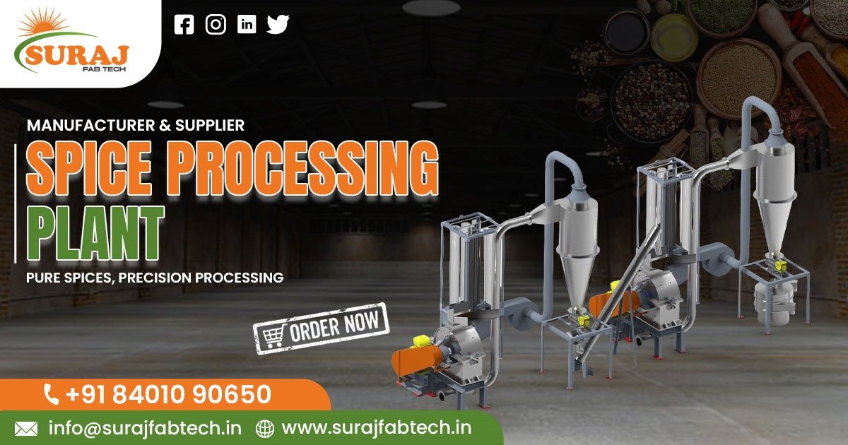 Fully Automatic Spice Processing Plant in India