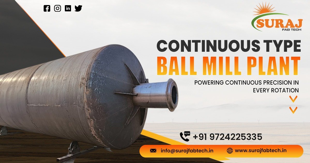 Continuous Type Ball Mill Plant in Himachal Pradesh