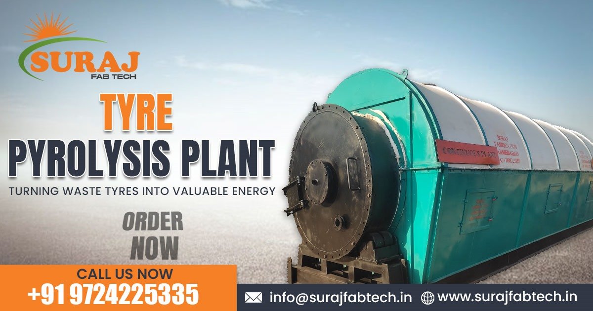 Tyre Pyrolysis Plant Manufacturer Ahmedabad