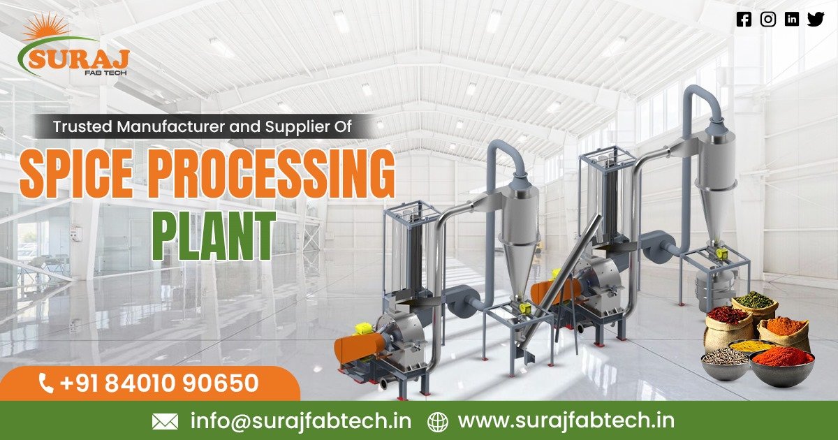 Spice Processing Plant in Manipur