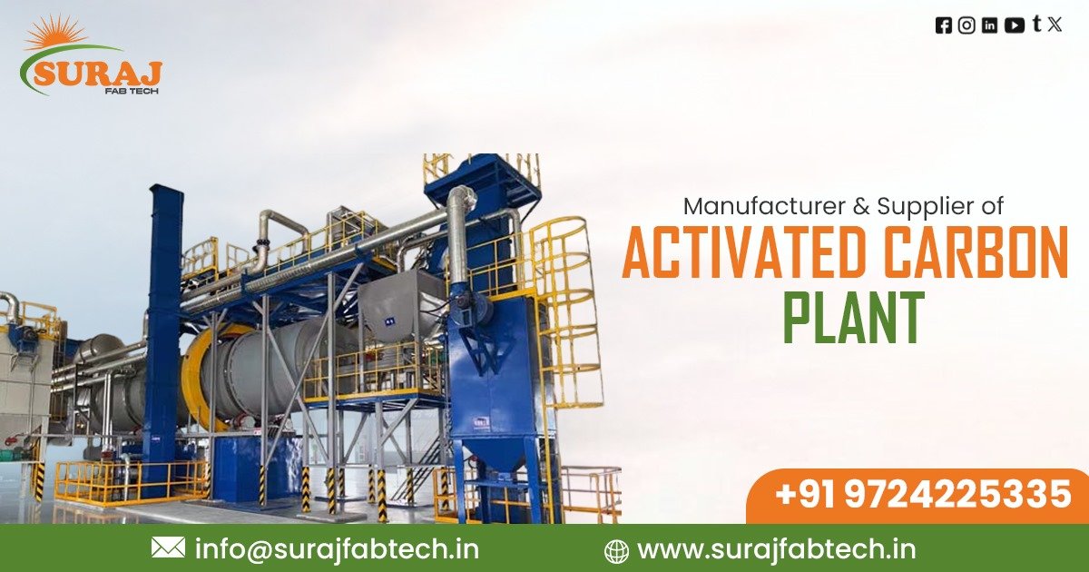 Activated Carbon Plant Manufacturer in Gujarat