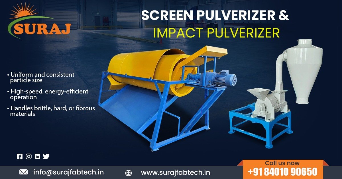 Screen Pulverizer and Impact Pulverizer in Karnataka