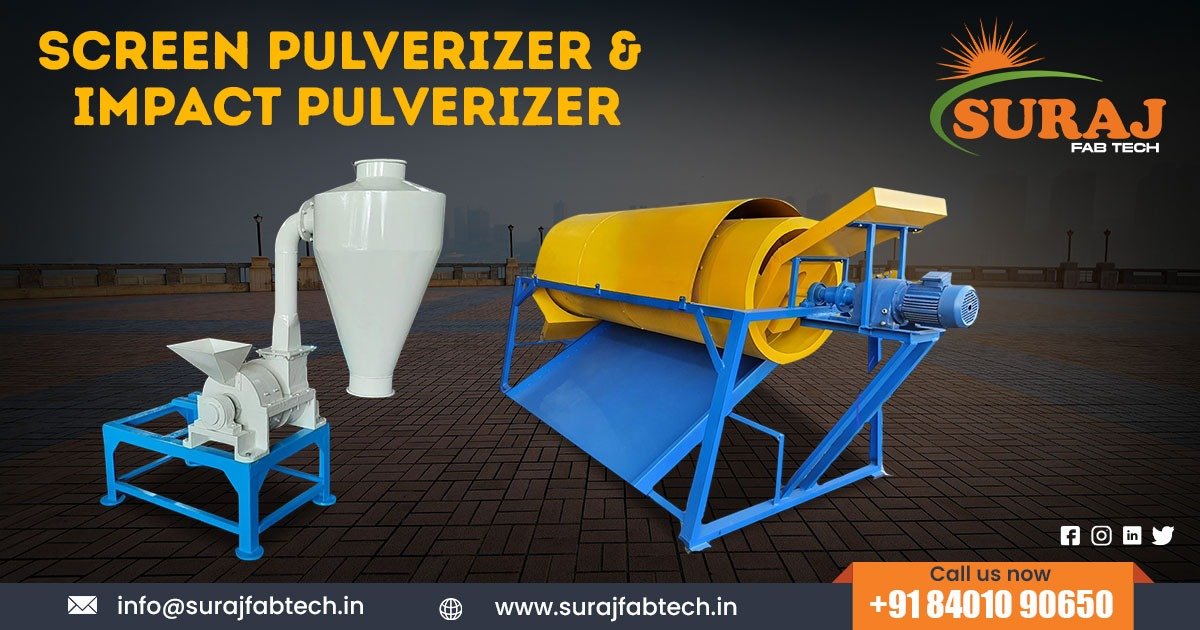 Screen Pulverizer and Impact Pulverizer in Jharkhand