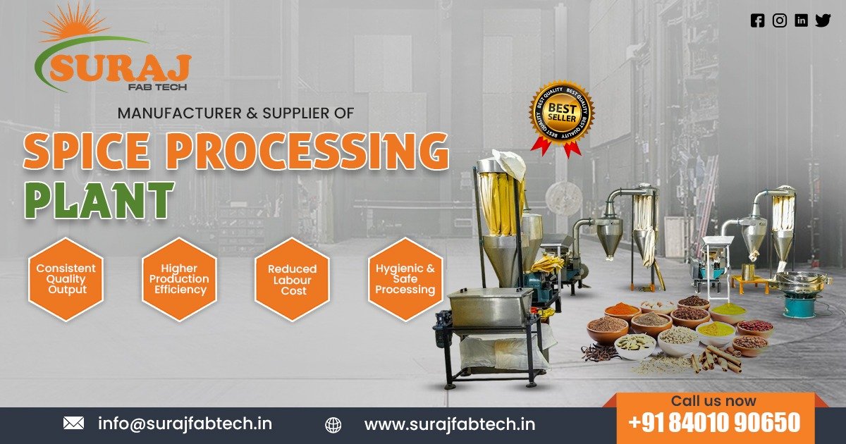 Spice Processing Plant in Gujarat