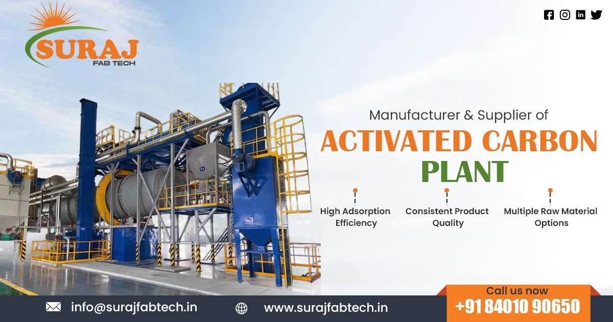Activated Carbon Making Plant in Ahmedabad