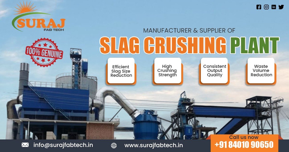Industrial Slag Crushing Plant in Gujarat