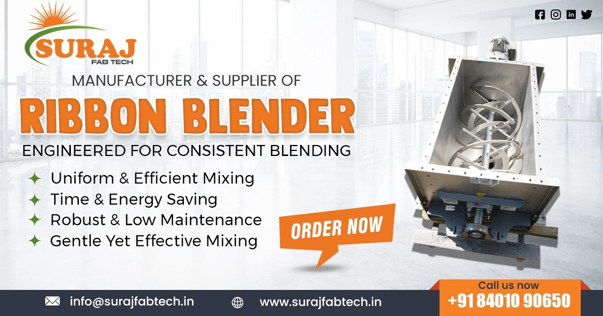 Ribbon Blender in Rajasthan