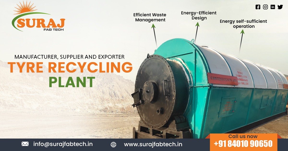 Tyre Recycling Plant in Madhya Pradesh