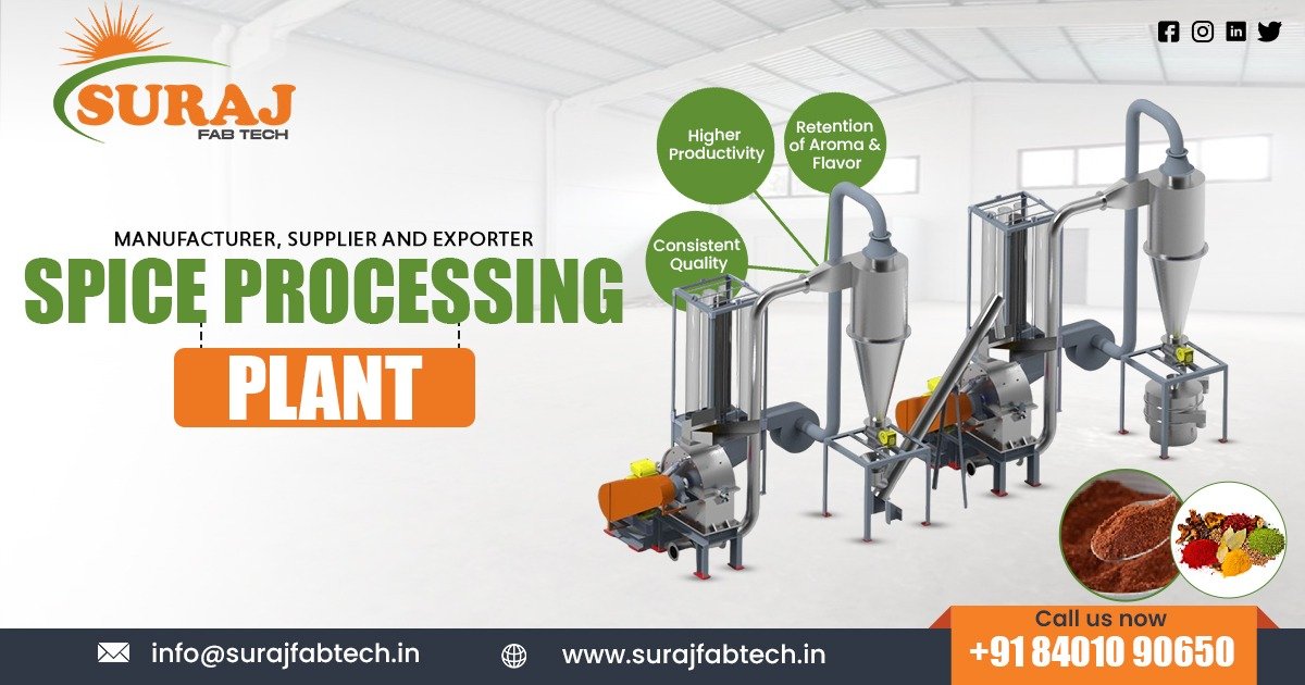 Supplier of Spice Processing Plant in Bihar