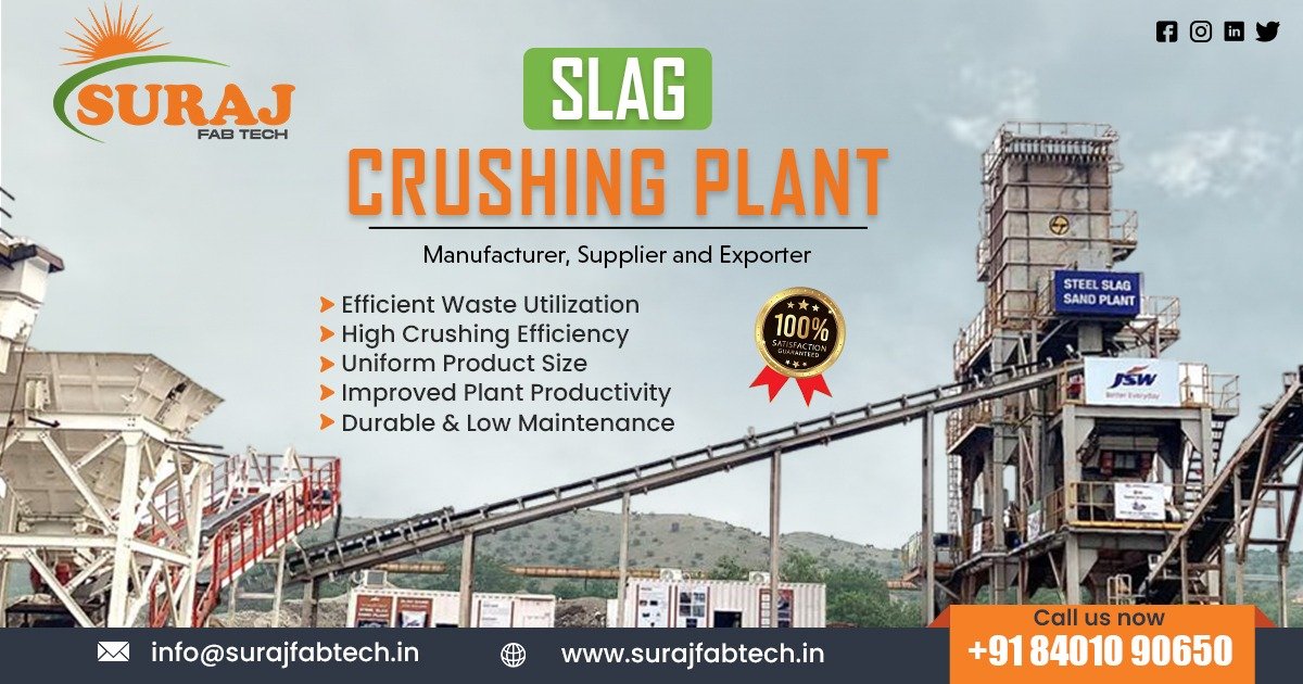 Slag Crushing Plant in Ahmedabad