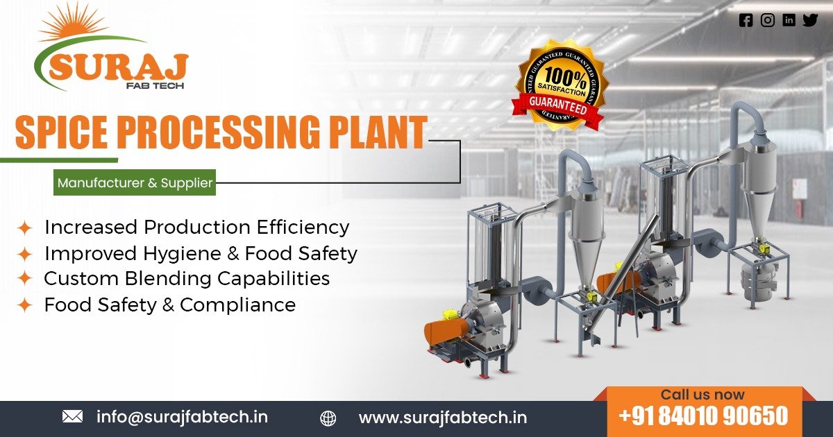 Spice Processing Plant in Bhopal