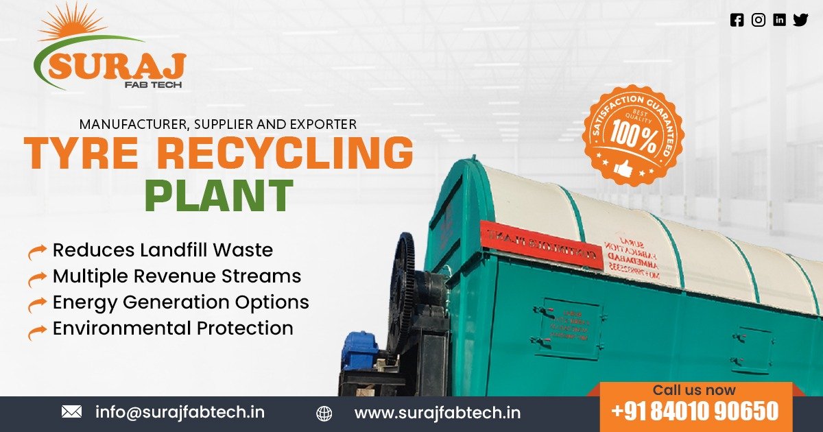 Tyre Recycling Plant Supplier in Bhopal