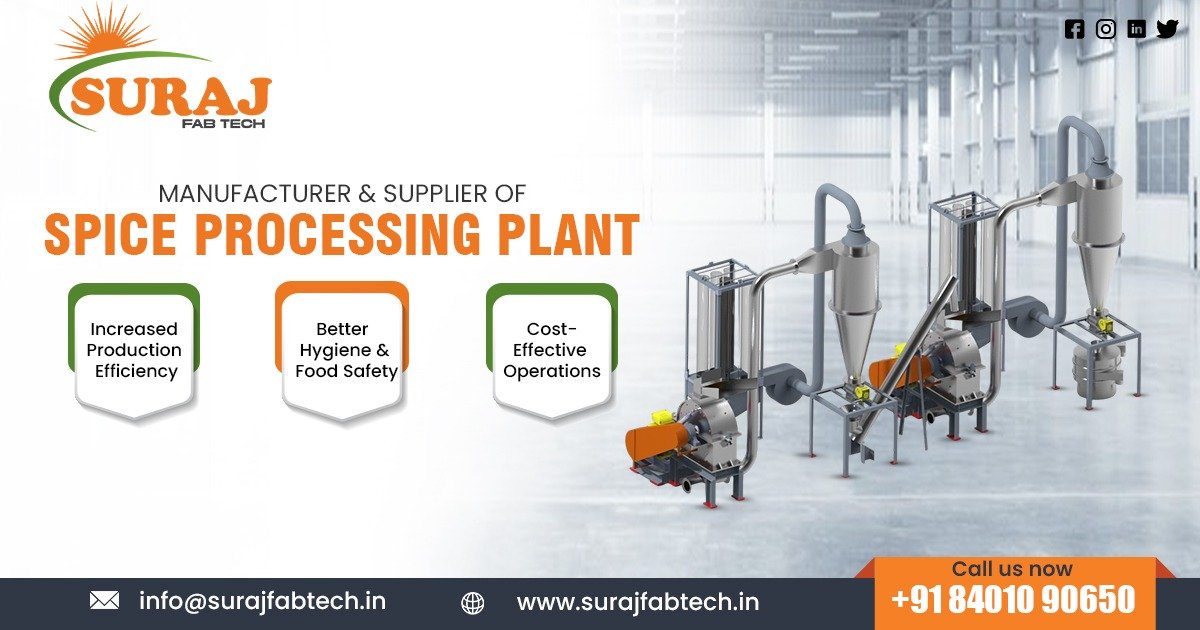 Supplier of Spice Processing Plant in Chhattisgarh