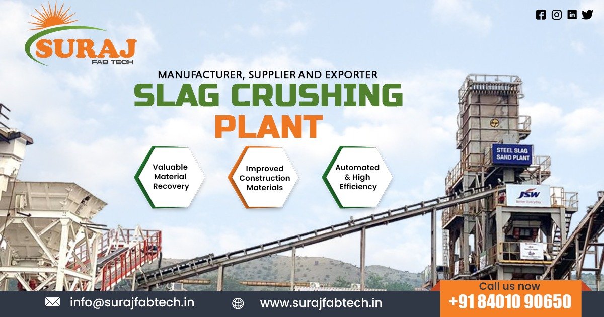 Supplier of Slag Crushing Plant in Bihar