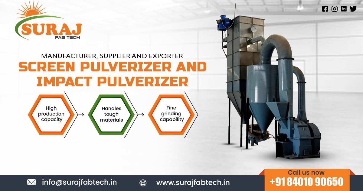Screen Pulverizer and Impact Pulverizer in Assam