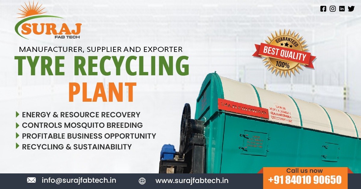 Tyre Recycling Plant in Rajasthan