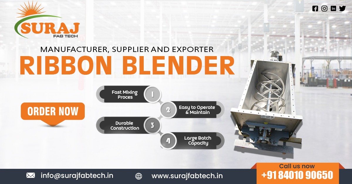 Ribbon Blender in Arunachal Pradesh