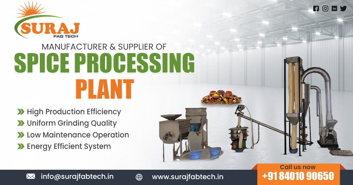 Spice Processing Plant in Kanchipuram