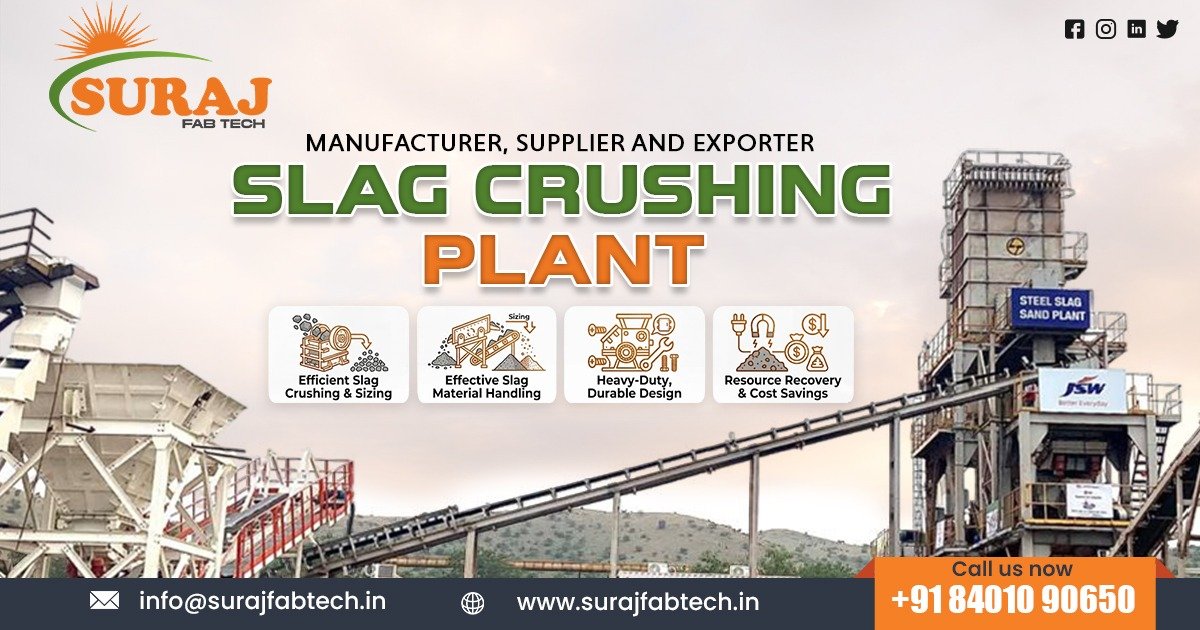 Premium Slag Crushing Plant in Odisha