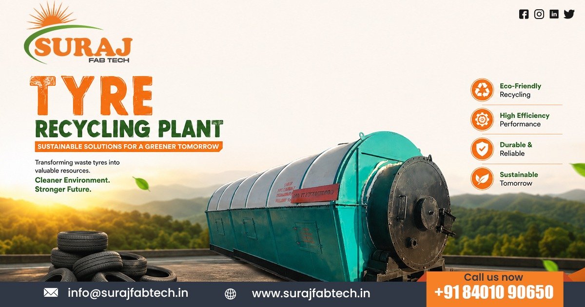Tyre Recycling Plant in Haryana