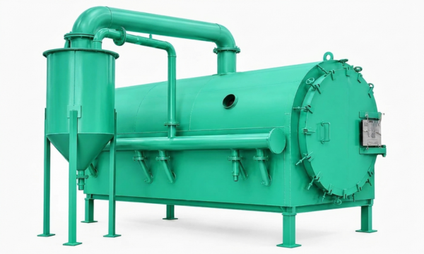 Wood charcoal making machine