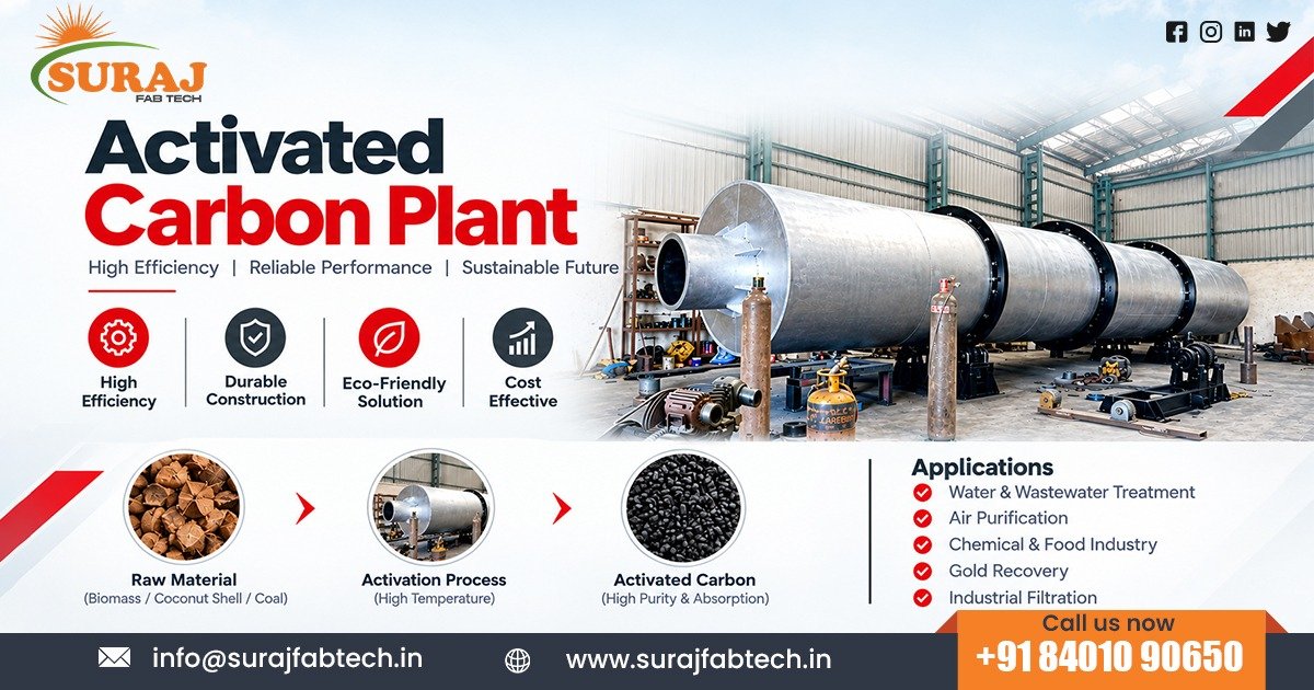 Activated Carbon Plant Machinery Supplier in Assam