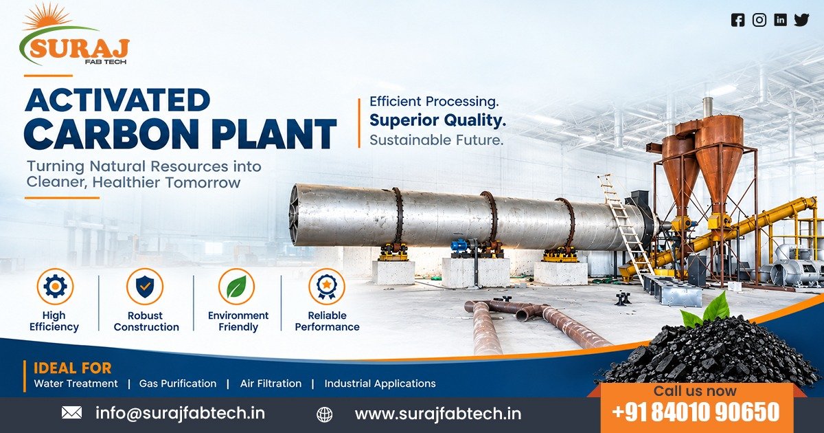 Activated Carbon Plant Supplier in Manipur