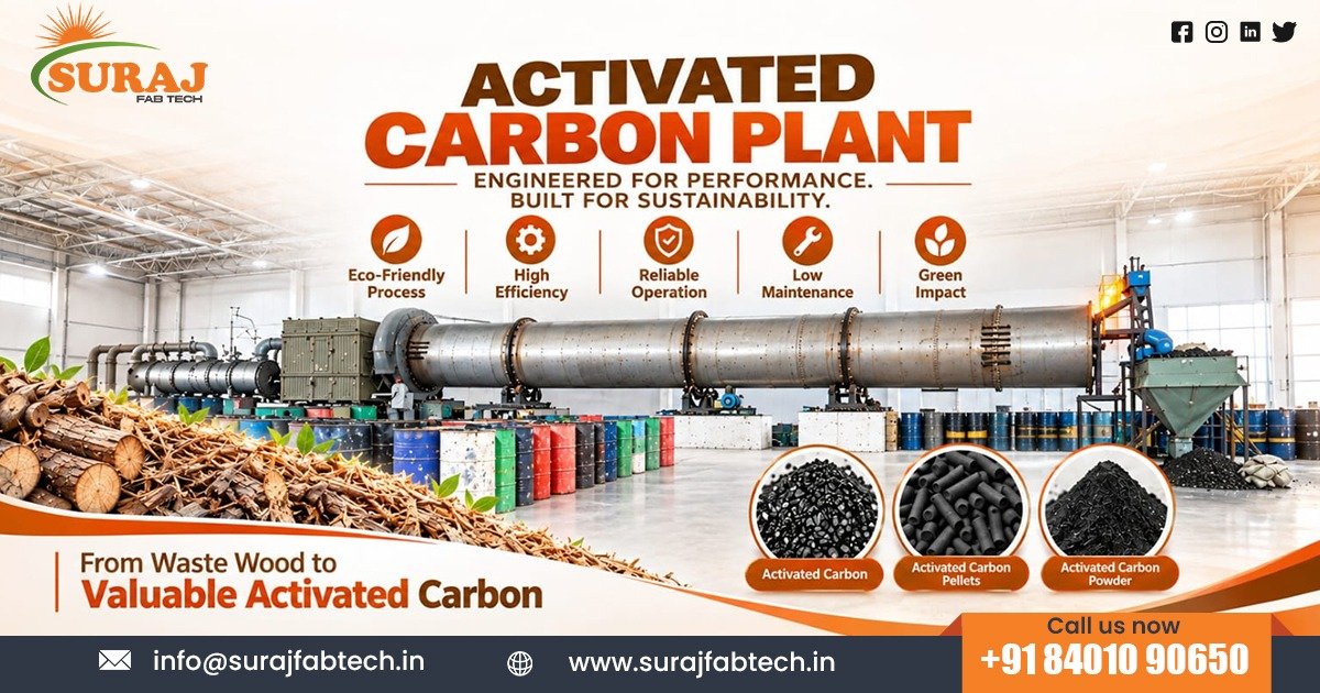 Activated Carbon Making Plant Supplier in Uttar Pradesh