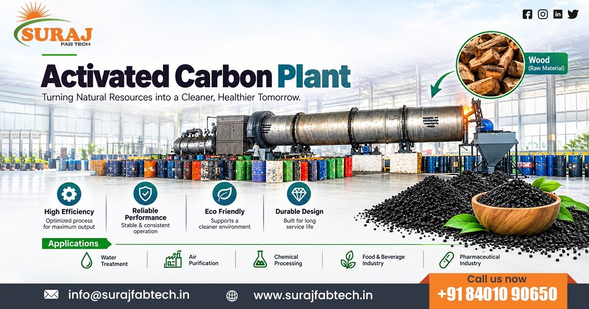 Activated Carbon Plant Supplier in Jharkhand